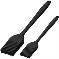 2 piece Set High Temp Silicone Brush BBQ Tool Halloween Party Camping B