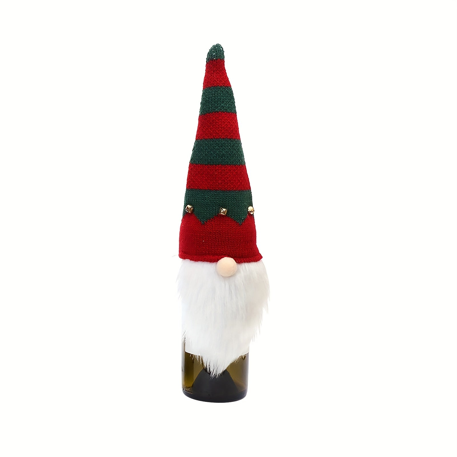 Christmas Gnomes Wine Bottle Cover Santa Decorations