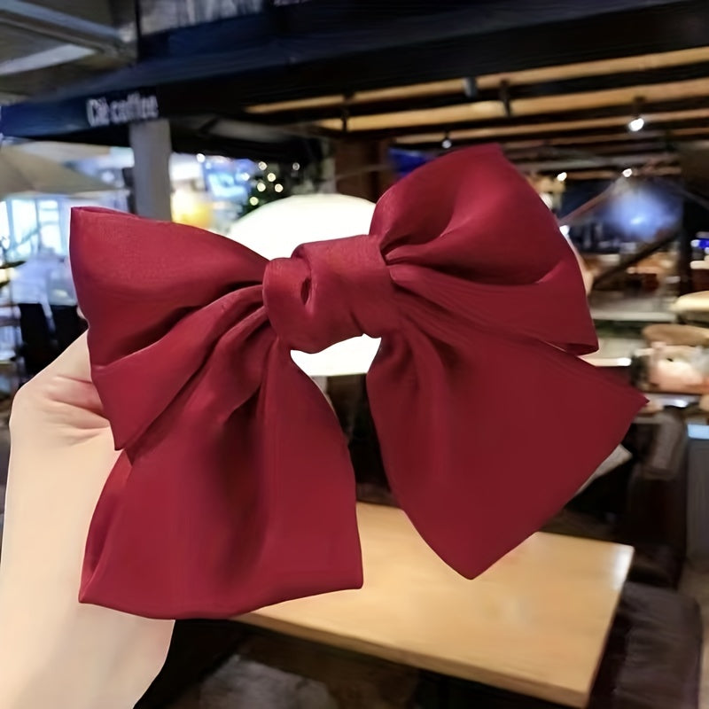 1pc Bowknot Hair Clips Headwear Holiday Birthday Party