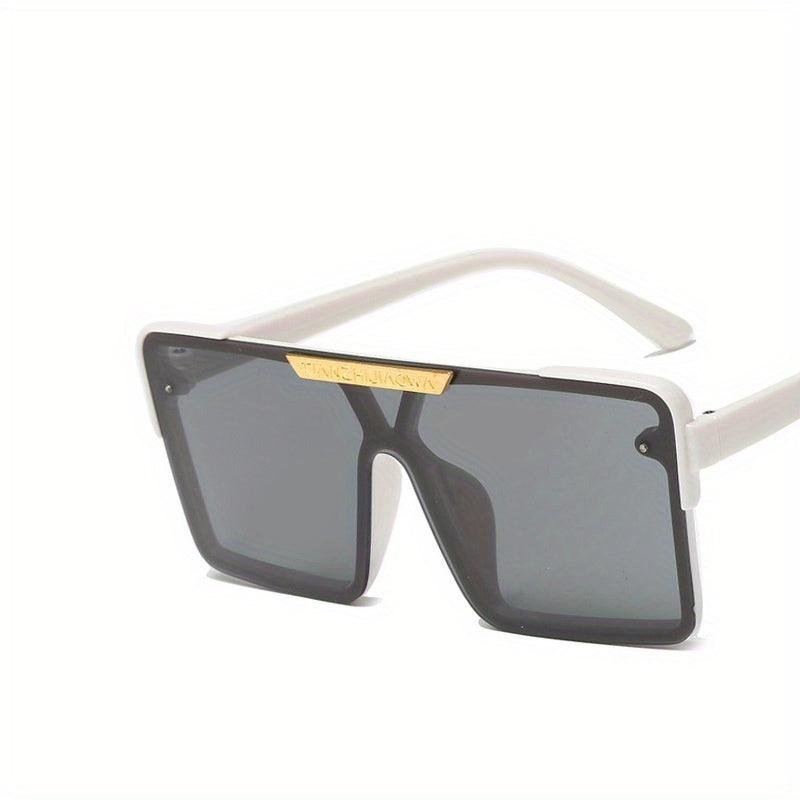 Y2K Vintage Square Sunglasses Sun Protection