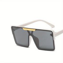 Y2K Vintage Square Sunglasses Sun Protection