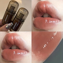 Ice Night Mirror Glass Lip Glaze Water Light Plumping Dewy Lip