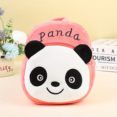 Plush Panda Backpack For Kids Kindergarten School Bag