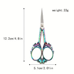 Retro Small Butterfly Scissors Stainless Steel Tea Ceremony Cross Stitching