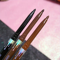 Silky Waterproof Inner Eyeliner Gel Pen & Eyebrow Pencil Brown