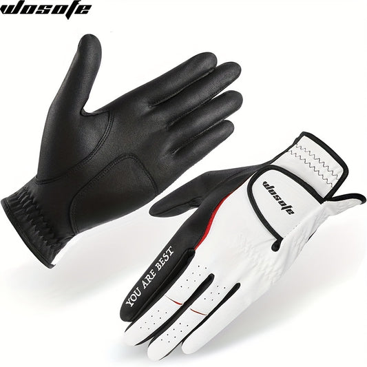 Durable Anti Slip Golf Glove, Left Hand, Breathable & Comfortable
