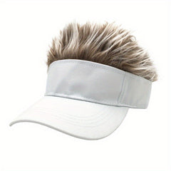 Light Board Wig Baseball Cap Men's Sun Visor