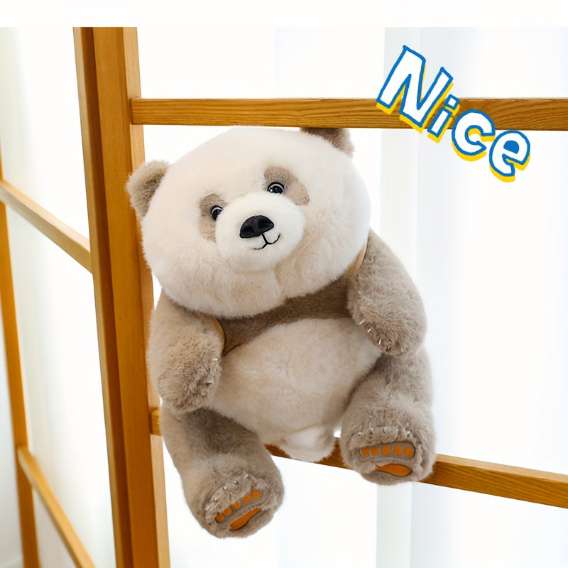 Cute Plush Panda Backpack Toy for Home Decor and Storage