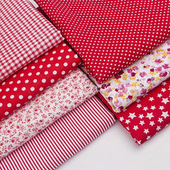 56pcs Patchwork Fabric 9.8x9.8 Squares for Quilting & Crafting