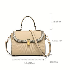 Women's High end Cowhide Bag with Large Capacity