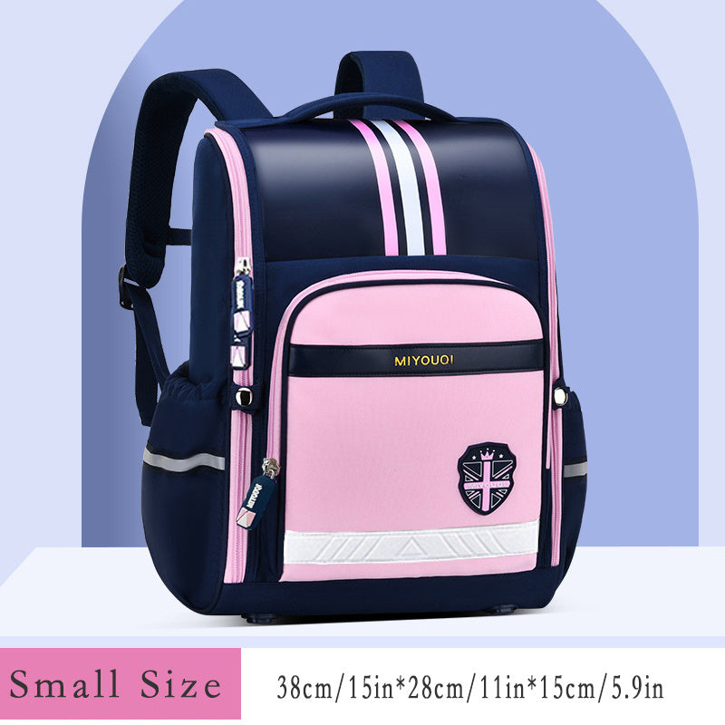 Waterproof Student School Backpack - Adjust. Daypack for Boys/Girls