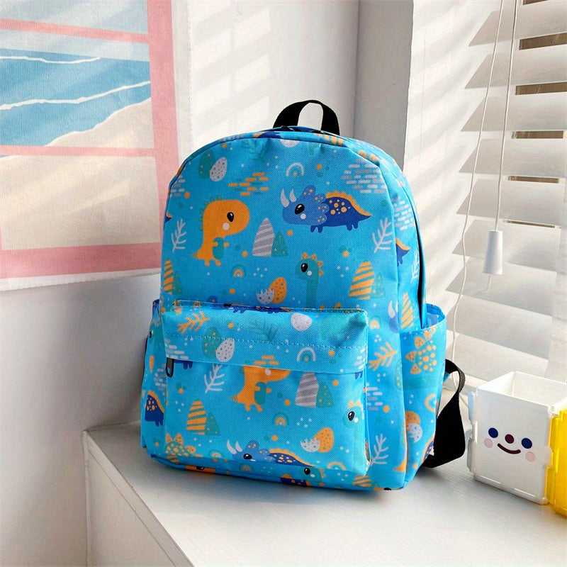 Small Dinosaur Pattern Backpack for Kids