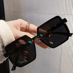 Oversized Square Sunglasses UV400