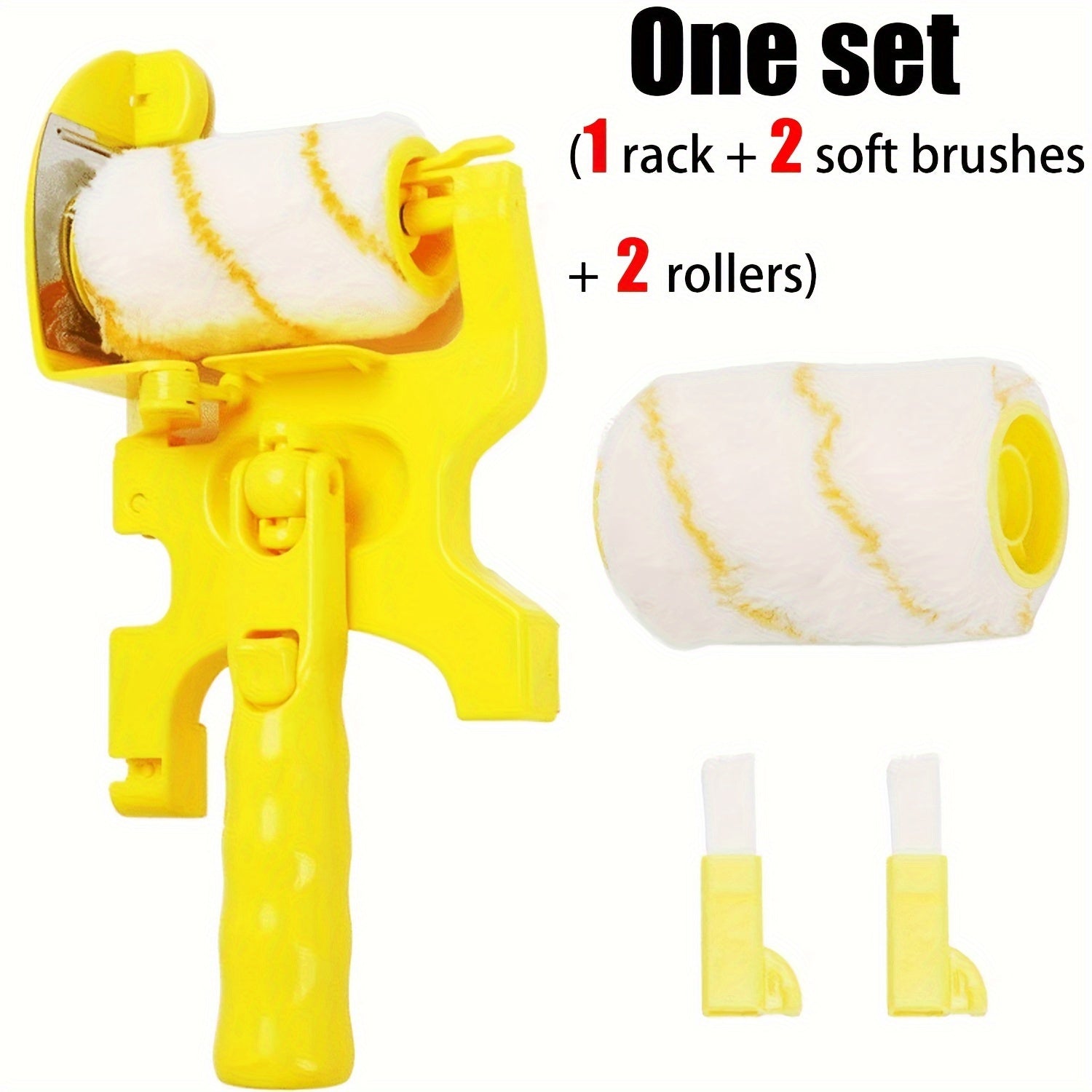 Multifunctional Paint Brush Separation Roller Brush Fine Bristle Brush