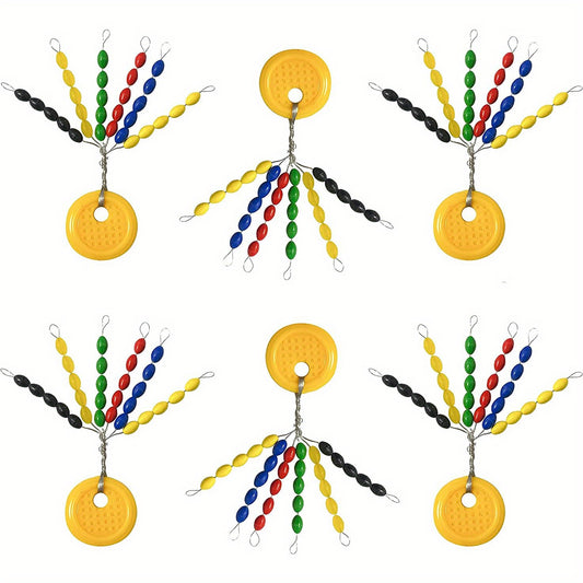 Colorful Rubber Space Bean Bobber Stopper for Accurate Casting