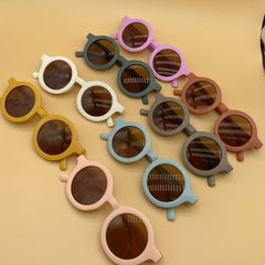 Kids UV Protection Retro Sunglasses - Cute Catwalk Glasses