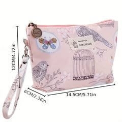 Large Capacity Travel Cosmetic Bag Waterproof Makeup Organizer Bag