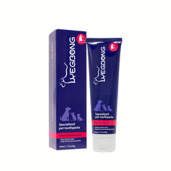 Pet Toothbrush 50g Dog Teeth Cleaning Toothpaste Plaque Tartar Control