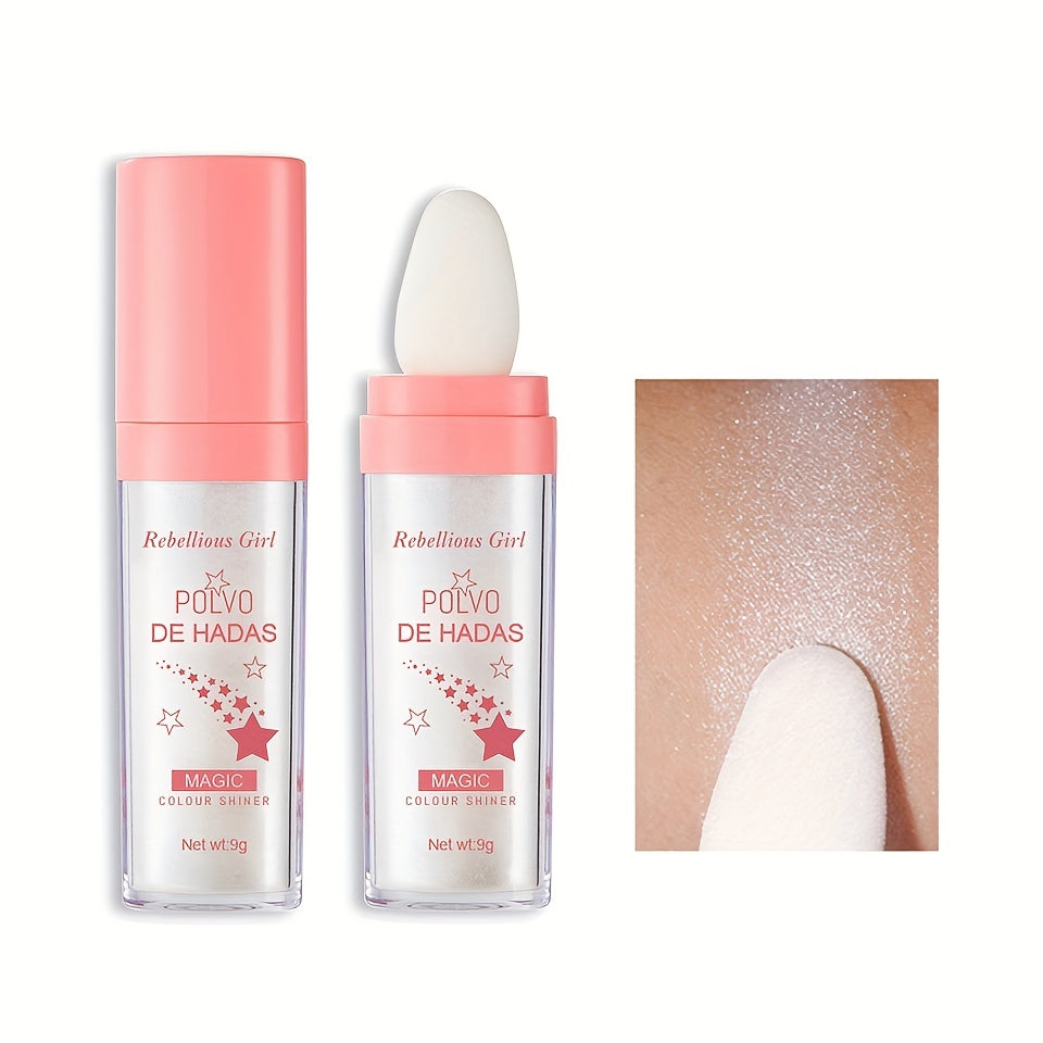 Shimmer Body Highlighter Sparkle Powder Full Body Brightening Glitter Stick