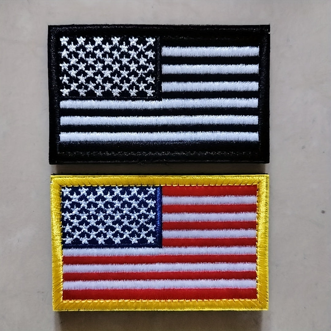 Flag Patch for Jackets Hats Backpacks