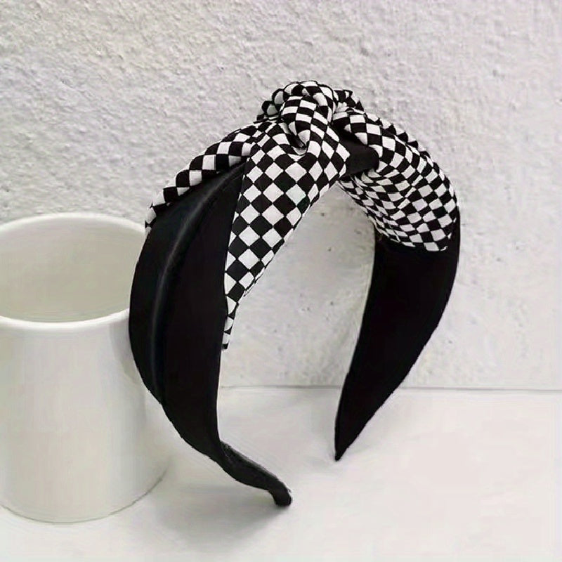 Leopard Pattern Wide Headband Y2K Hair Accessories