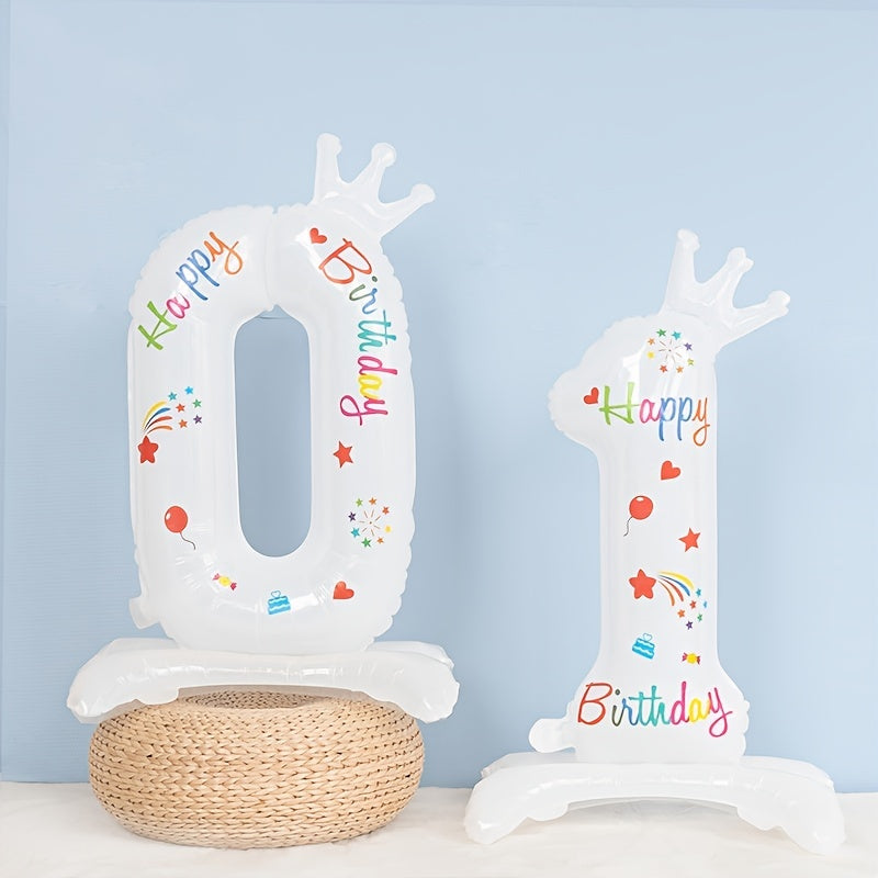 DIY Number Balloon for Birthday Party Decorations