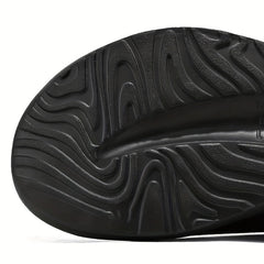 Men's Non Slip Platform Slides Comfortable Pillowy Slides for Summer