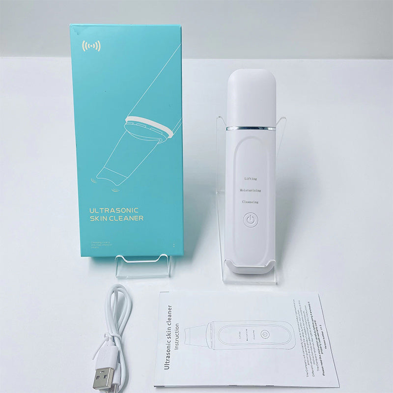 Skin Scrubber Face Spatula Blackhead Remover 3 Modes Facial Pore Deep Cleansing