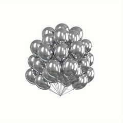 20pcs Thick Metal Latex Balloons for Parties and Decor
