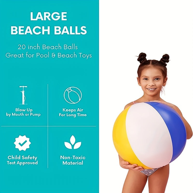 Sand Volleyball 3-Piece Set Inflatable Toy for Children and Toddlers