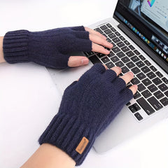 Winter Warm Fingerless Gloves for Outdoor Activities