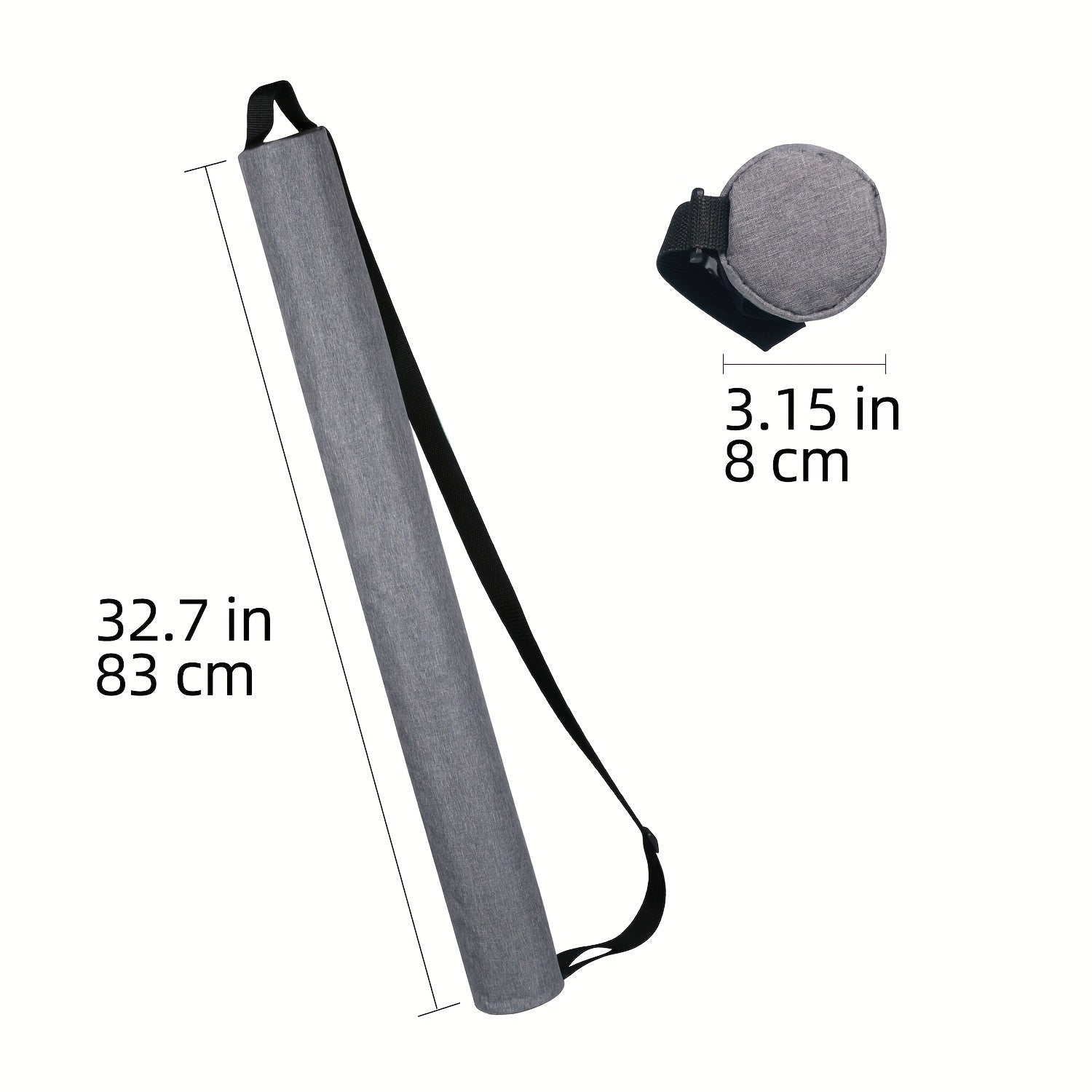 Round Long Beer Beverage Cooler Bag Insulated for Camping Picnic