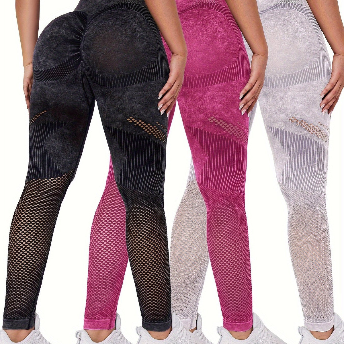 Hollow Fitness Gym Leggings Stretch Yoga Workout Pants