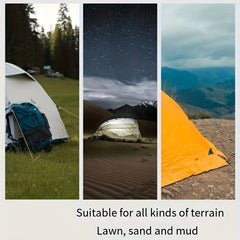 6pcs 420 Stainless Steel Canopy Tent Nails for Camping