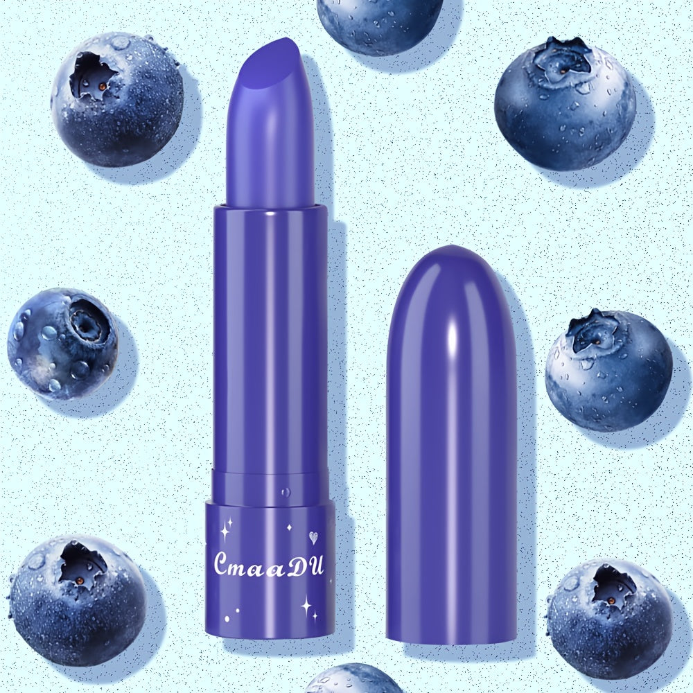 CmaaDu Fruit Flavored Moisturizing Lipstick Long Lasting
