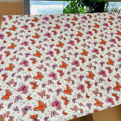 1 Yard Red Flower Pattern Cloth DIY Fabric DIY Quilt Set
