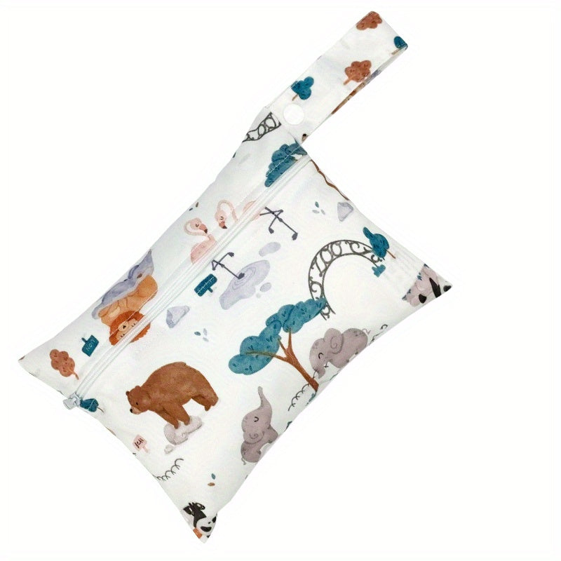 Printed Diaper Bag Diaper Storage Bag Cosmetic Storage Toy Storage Bag