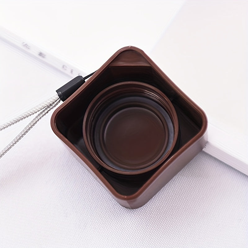 500ml Reusable Square Plastic Water Cup Lightweight Clear Bottle