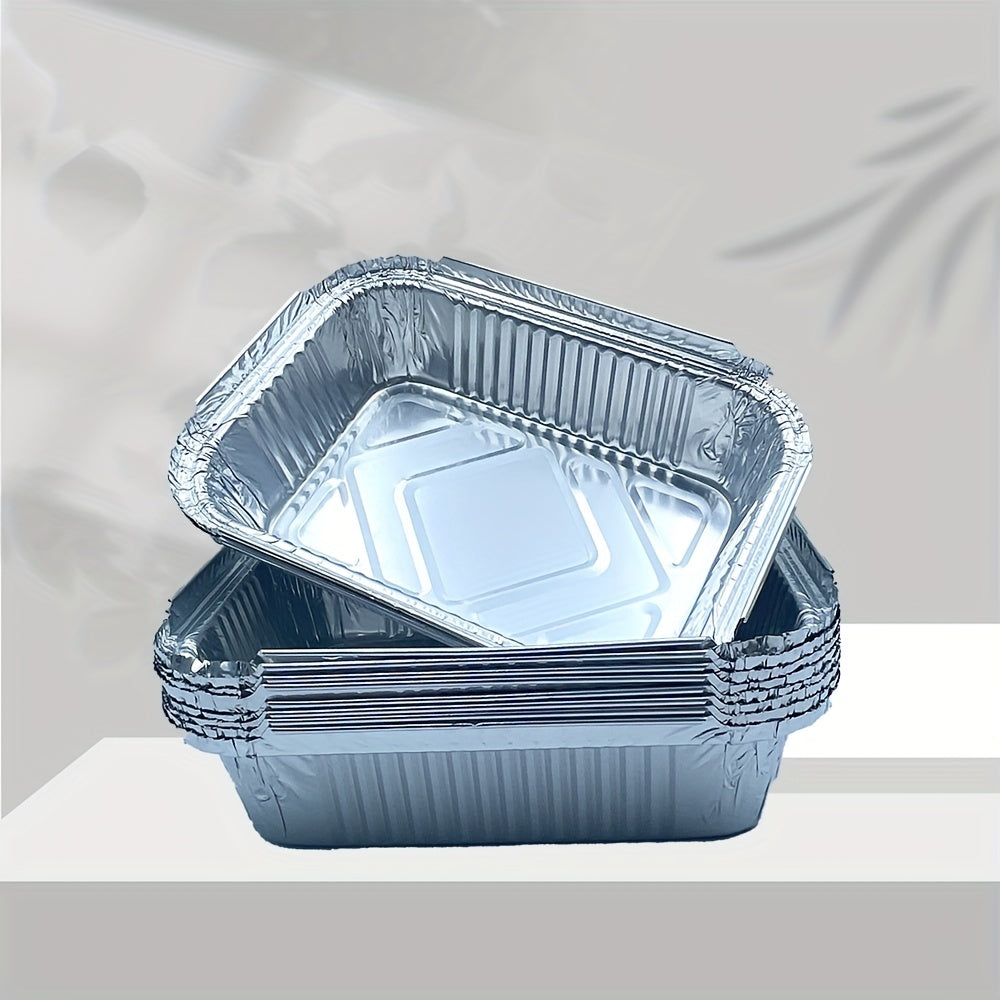 30pcs Aluminum Pans Disposable Foil Steam Table Deep Pans Tin Pans