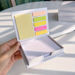 6 Colorful Sticky Notes & 100 Memo Pad Combo Pack