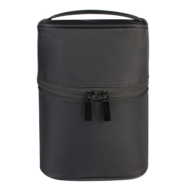 Cylinder Makeup Bag Small Brush Holder Organizer