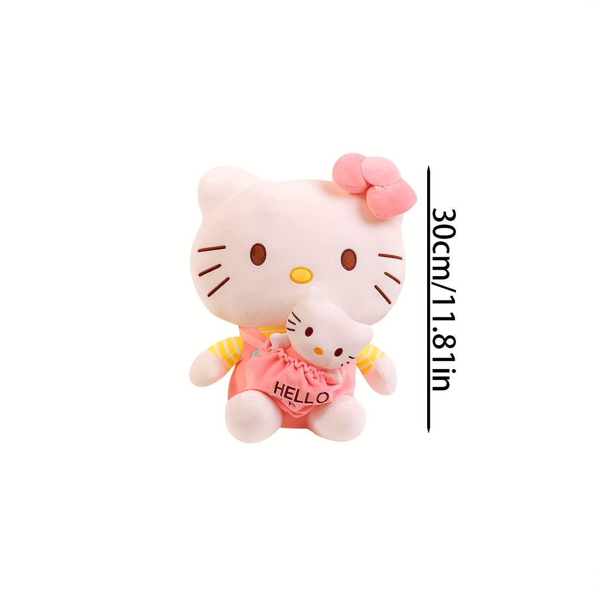 Cute Hello Cat Plush Toy Set - Perfect Birthday & Christmas Gift