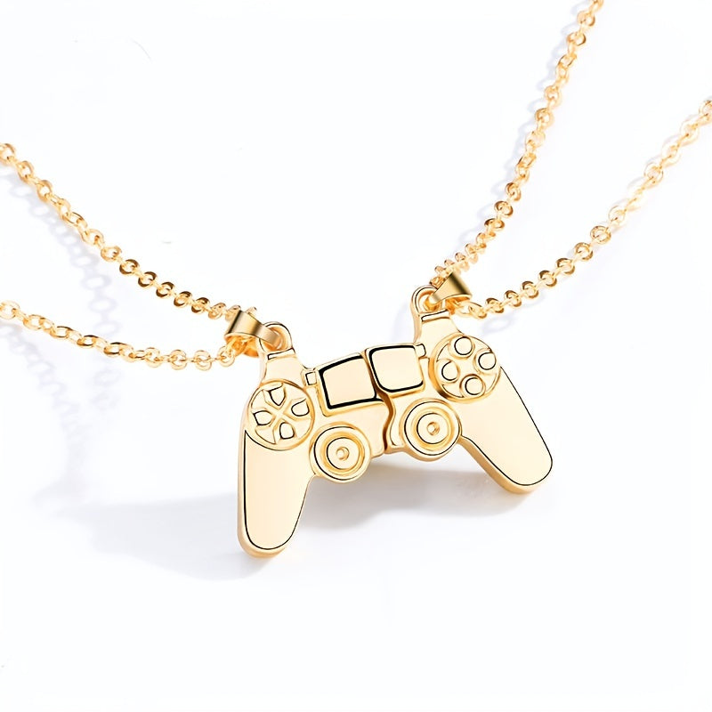 Boys Magnetic BFF Friendship Game Controller Necklaces Kids Accessories