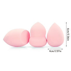 8PCS Multicolor Makeup Sponges Foundation Blush Beauty Sponges Puff Set
