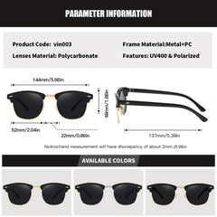 RoyalHot Square Polarized Sunglasses