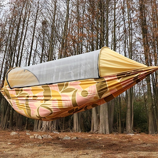 2 Person Camping Hammock with Mosquito Net & Tree Straps