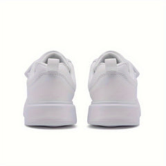 Girl's Solid Skate Shoes Comfy Non Slip Casual Sneakers For Kids