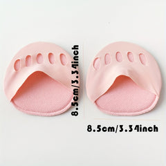 Women's Toe Socks Thin Front Foot Pad For Sandals And High Heels