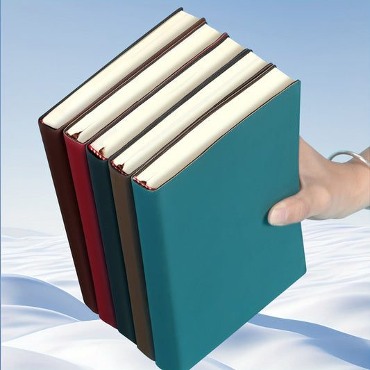 A5 Soft Waterproof Vintage Style Diary, 60 Sheets, Multiple Colors