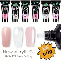 Poly Extension Gel For Nails Nail Art Gel Builder Easy DIY Manicure